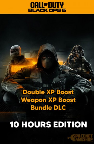 Call of Duty: Black Ops 6 - Double XP Boost + Weapon XP Boost Bundle DLC 10 Hours Global PC, Playstation, XBOX